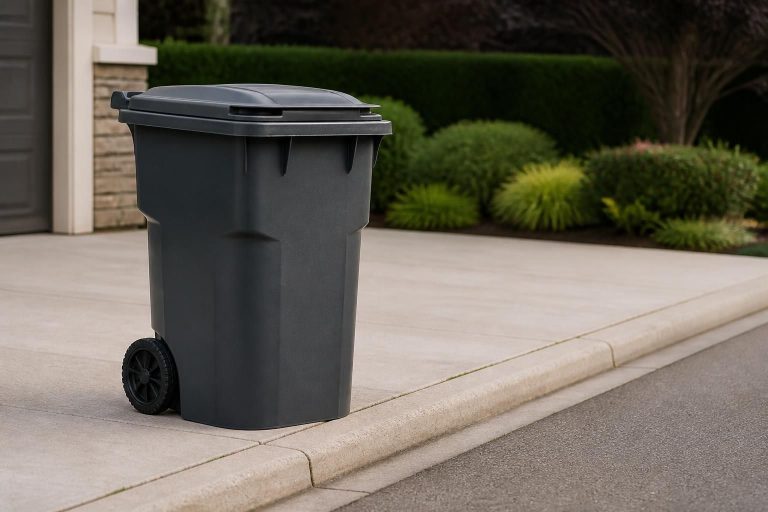 Residential Trash Can Cleaning