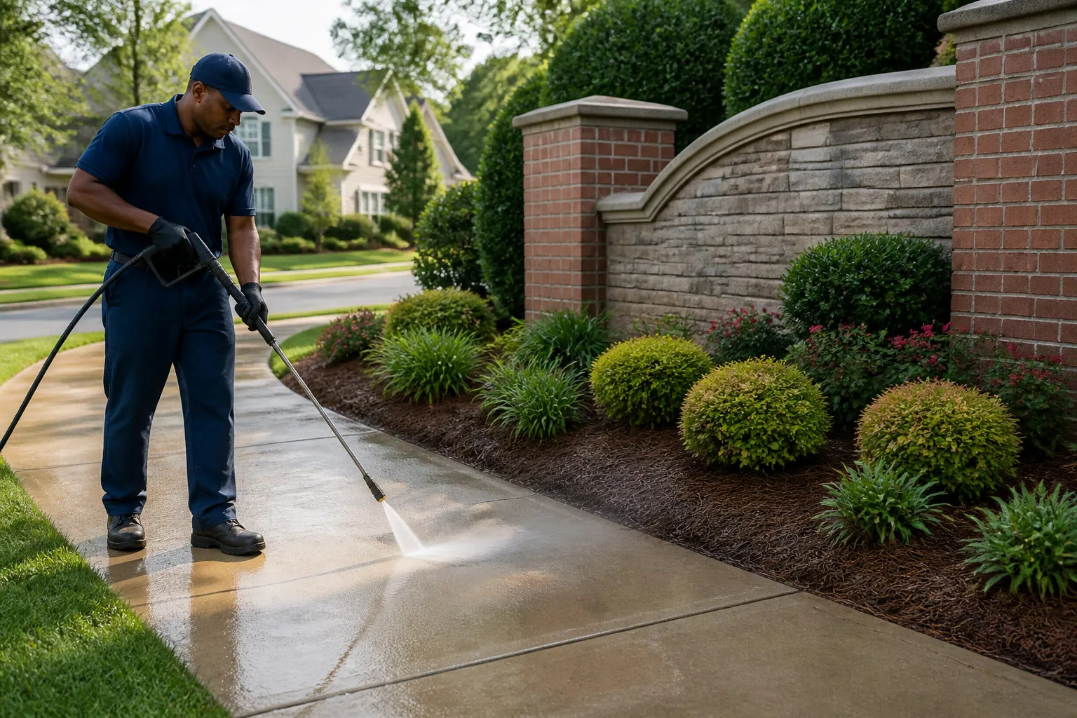HOA Community Exterior Cleaning